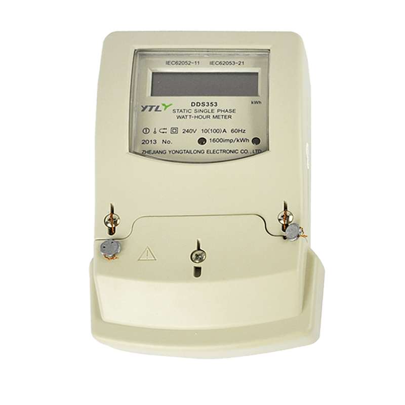 KEMA-zertifiziertes einphasiges kWh-Messgerät mit einfacher Installation
